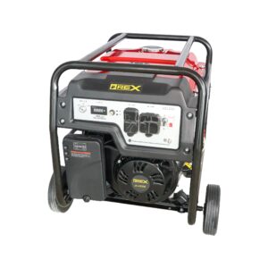 Generador de luz rex económico, portátil para obragenerador de luz rex 6500 w – 110 v, con motor de 13 hp