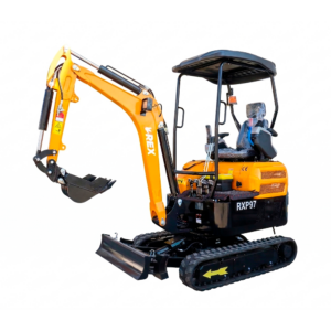 Mini Excavadora REX de 2 Toneladas con motor KUBOTA de Diésel